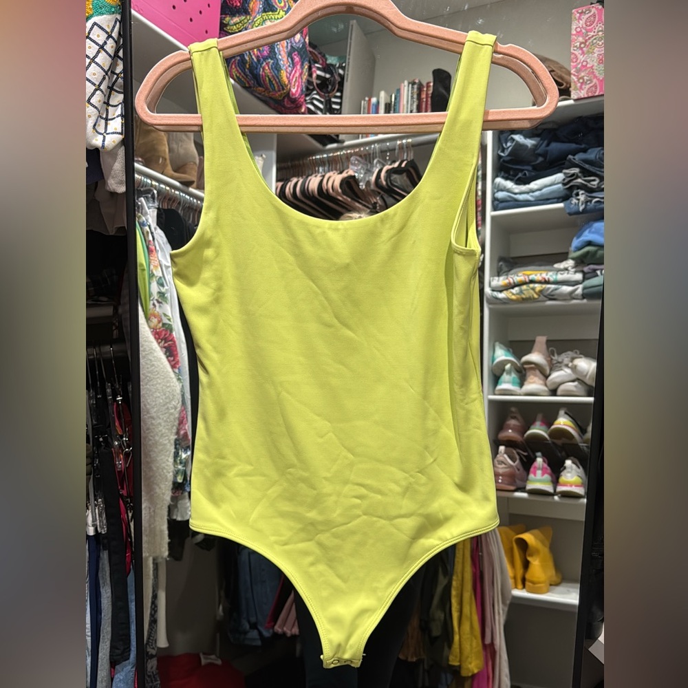 Express Women's Bodysuit Collection - White, Yellow, Black, Pink, Olive, Gray - Picture 3 of 10